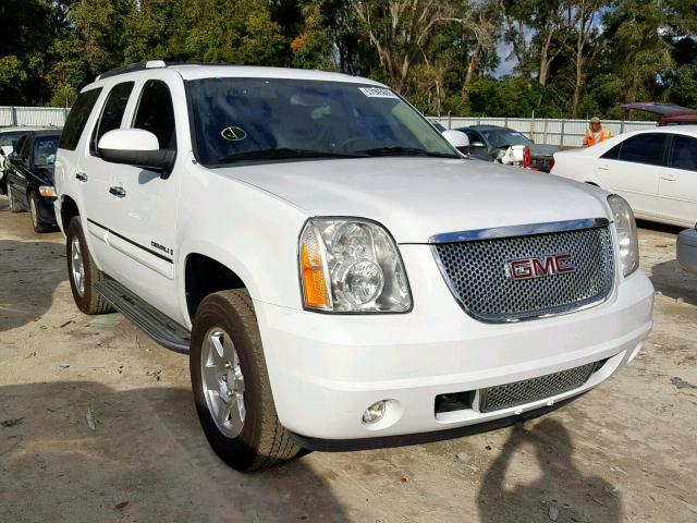 1GKFK63838J184269 - 2008 GMC YUKON DENA WHITE photo 1