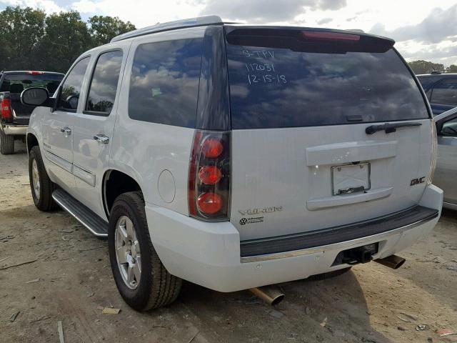 1GKFK63838J184269 - 2008 GMC YUKON DENA WHITE photo 3