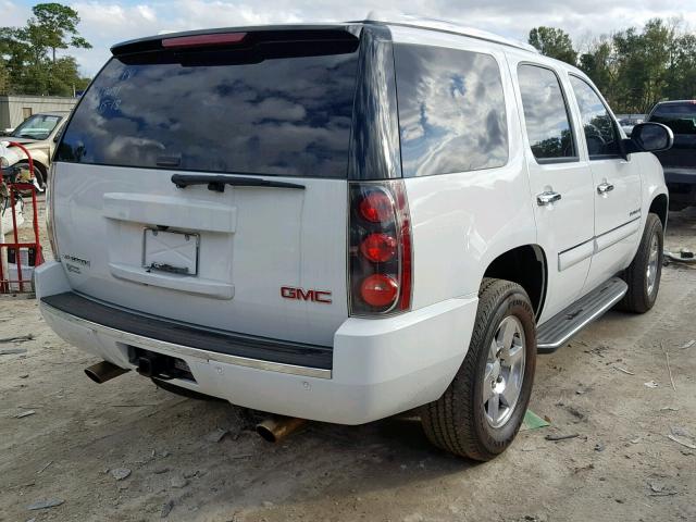 1GKFK63838J184269 - 2008 GMC YUKON DENA WHITE photo 4