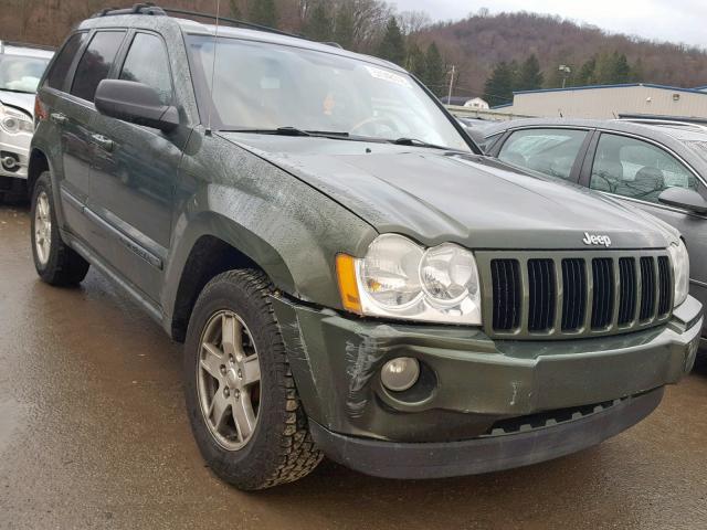 1J8HR48P47C524030 - 2007 JEEP GRAND CHER GREEN photo 1