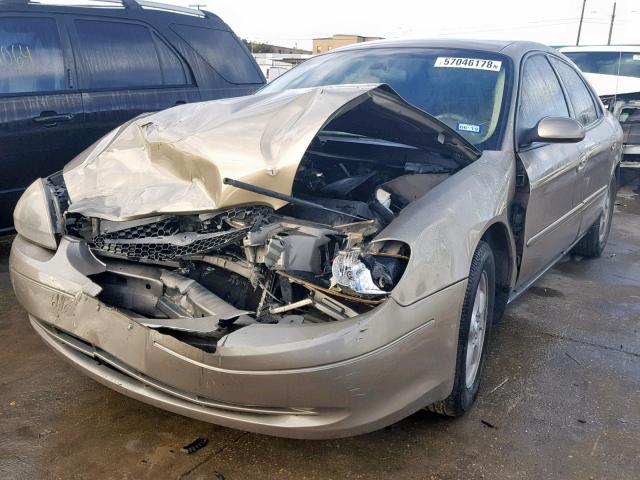 1FAFP55223G188938 - 2003 FORD TAURUS SES BEIGE photo 2