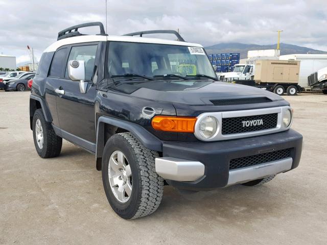 JTEZU11F870006414 - 2007 TOYOTA FJ CRUISER BLACK photo 1