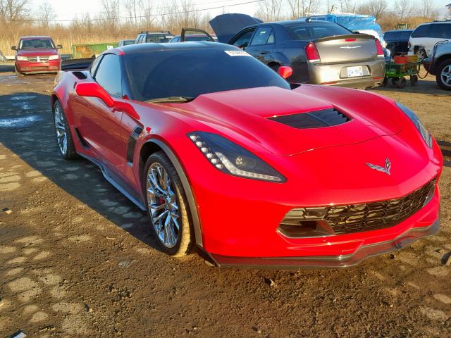 1G1YU2D63G5607646 - 2016 CHEVROLET CORVETTE 3 RED photo 1