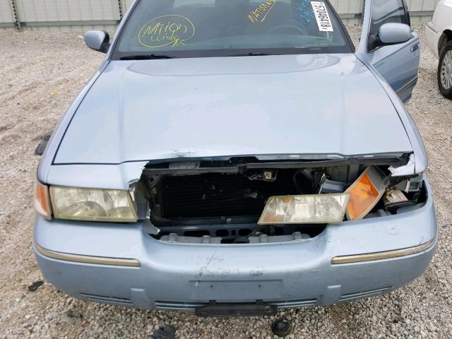 2MEFM74W0XX601294 - 1999 MERCURY GRAND MARQ BLUE photo 7