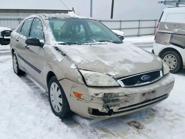 1FAFP34N17W281848 - 2007 FORD FOCUS ZX4 TAN photo 1