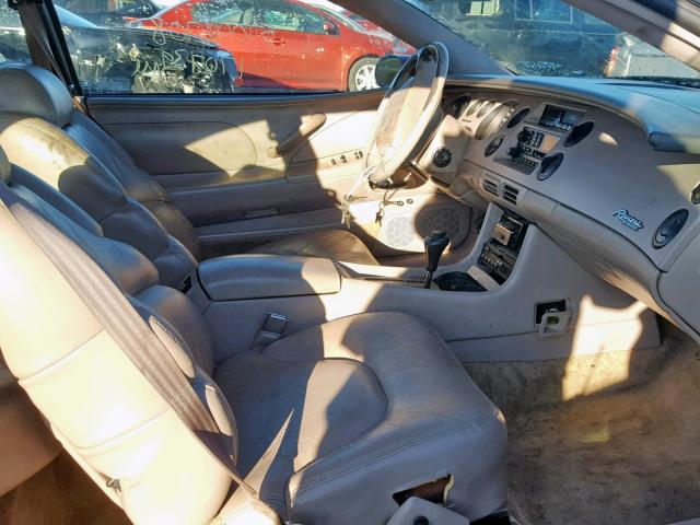 1G4GD2211S4736814 - 1995 BUICK RIVIERA BURGUNDY photo 5