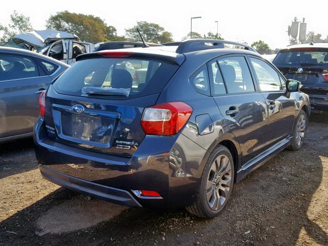 JF1GPAT64F8244413 - 2015 SUBARU IMPREZA SP GRAY photo 4