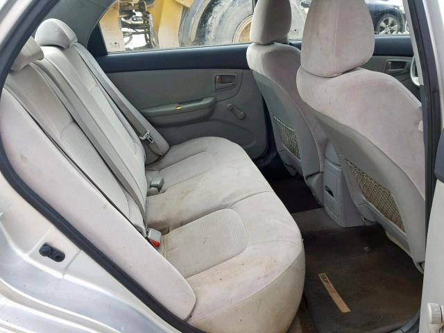 KNAFE221895650530 - 2009 KIA SPECTRA EX SILVER photo 6