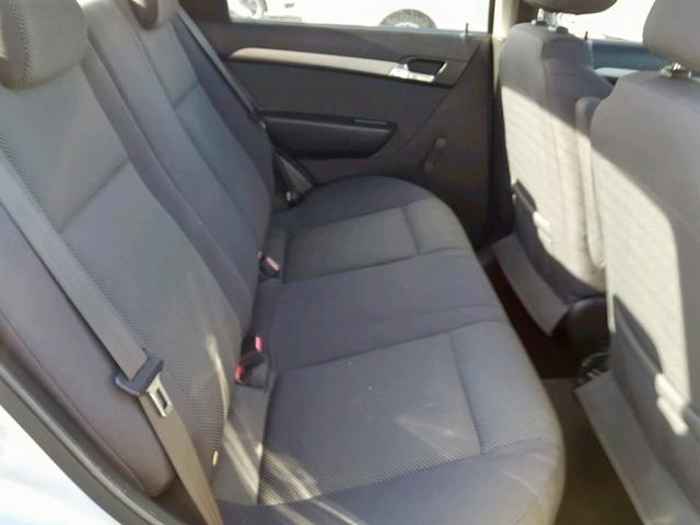 KL1TD56637B105969 - 2007 CHEVROLET AVEO BASE Gümüş foto 6