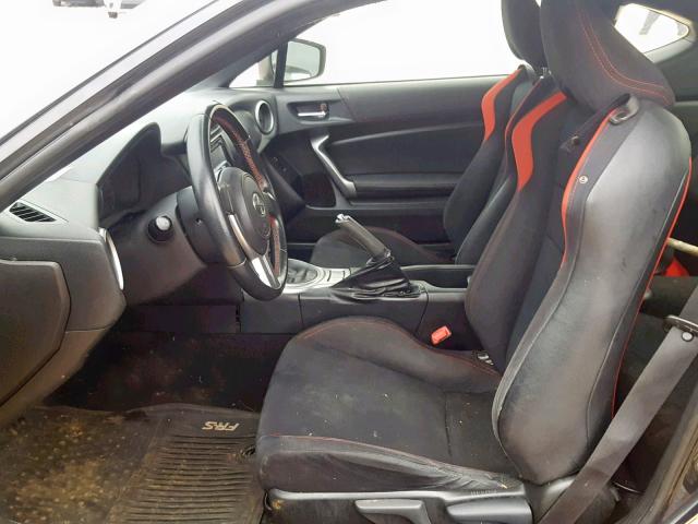 JF1ZNAA1XD1726167 - 2013 TOYOTA SCION FR-S GRAY photo 5