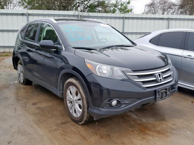 2HKRM3H74DH506714 - 2013 HONDA CR-V EXL BLACK photo 1