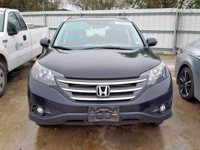 2HKRM3H74DH506714 - 2013 HONDA CR-V EXL BLACK photo 9