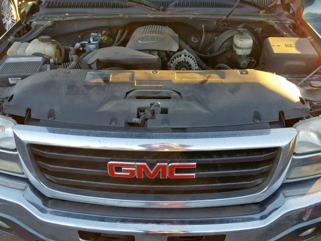 2GTEC13Z261324660 - 2006 GMC NEW SIERRA GRAY photo 7