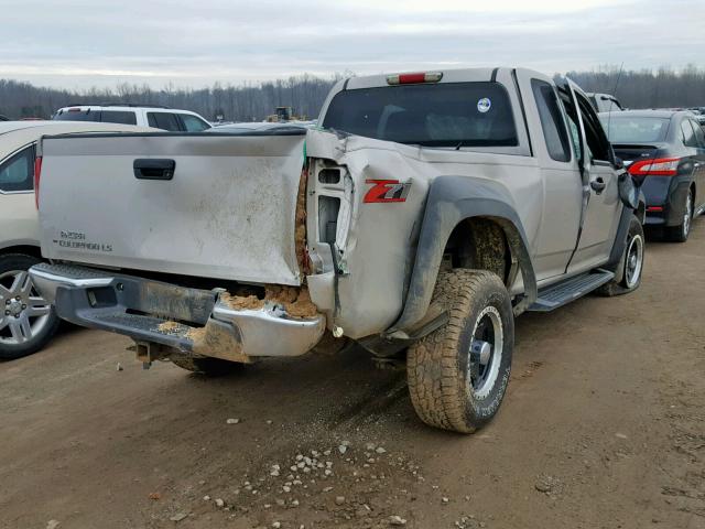 1GCDS196068215123 - 2006 CHEVROLET COLORADO SILVER photo 4