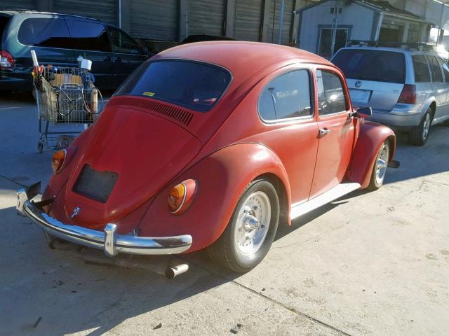 115529674 - 1965 VOLKSWAGEN BEETLE RED photo 4