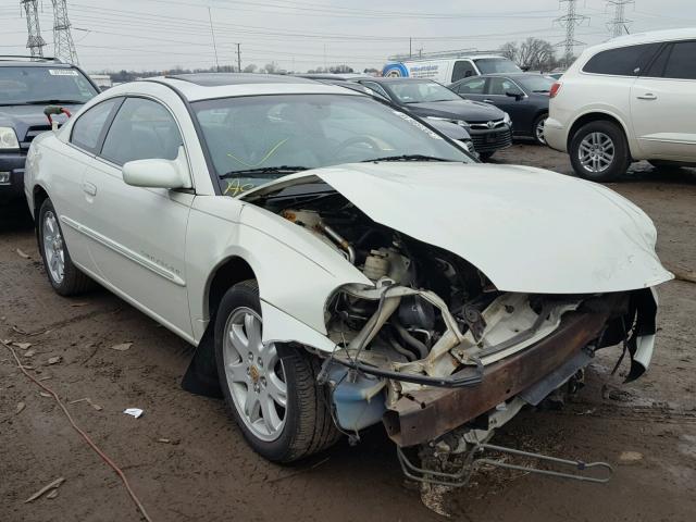 4C3AG52H71E055603 - 2001 CHRYSLER SEBRING LX WHITE photo 1