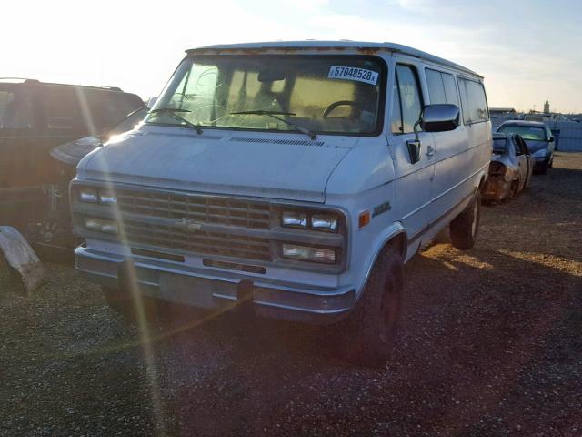 1GAGG39K9SF252144 - 1995 CHEVROLET G30 G30 WHITE photo 2