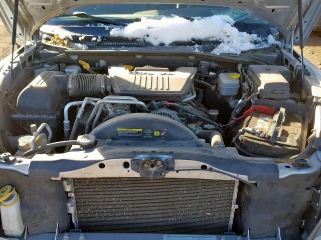 1D7RW3GP0BS506323 - 2011 DODGE DAKOTA SLT SILVER photo 7