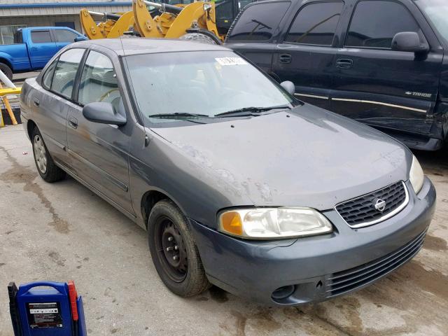 3N1CB51D9YL306038 - 2000 NISSAN SENTRA BAS GRAY photo 1