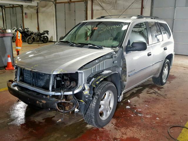 1GKDT13S962211081 - 2006 GMC ENVOY SILVER photo 2