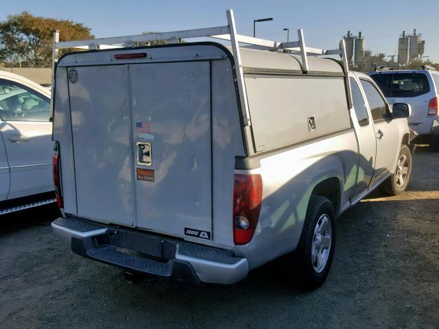 1GCESCF96C8140860 - 2012 CHEVROLET COLORADO L SILVER photo 4