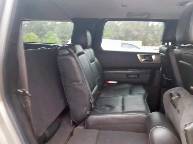 5GRGN23858H101124 - 2008 HUMMER H2 GRAY photo 6