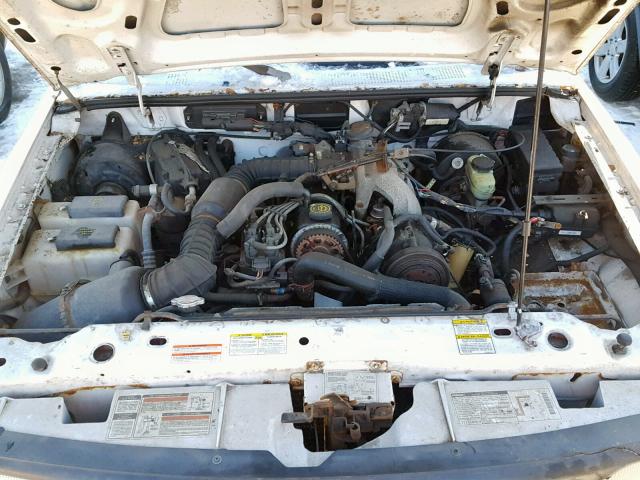 4F4CR12A8TTM42873 - 1996 MAZDA B2300 WHITE photo 7