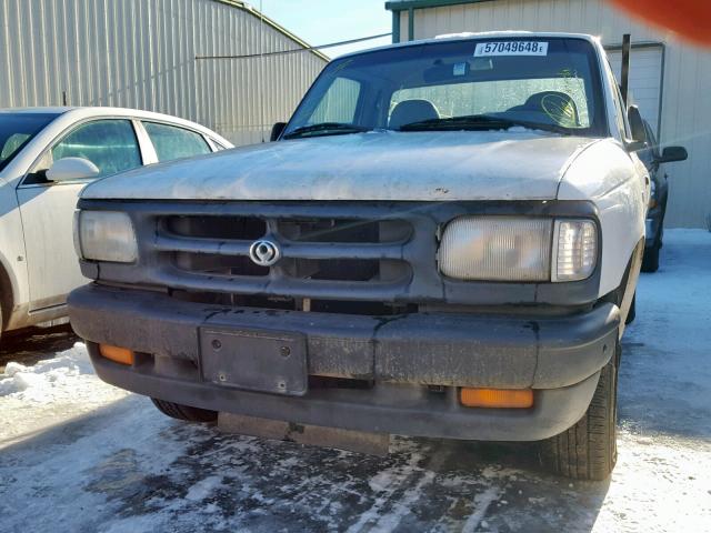 4F4CR12A8TTM42873 - 1996 MAZDA B2300 WHITE photo 9