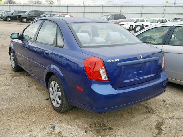 KL5JD52Z54K066285 - 2004 SUZUKI FORENZA S BLUE photo 3