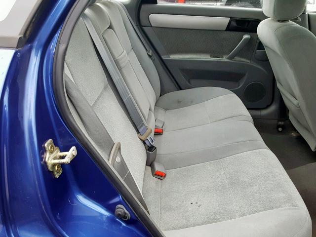 KL5JD52Z54K066285 - 2004 SUZUKI FORENZA S BLUE photo 6