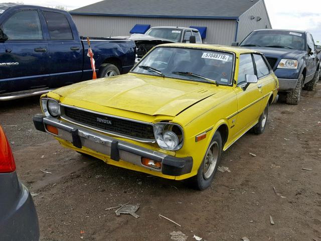 TE51393967 - 1979 TOYOTA COROLLA YELLOW photo 2