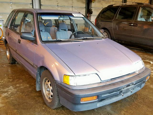 JHMEE2858JS003686 - 1988 HONDA CIVIC 1.5 BLUE photo 1