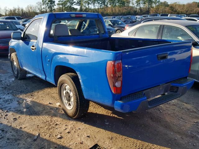 1GCCS249088211241 - 2008 CHEVROLET COLORADO L BLUE photo 3