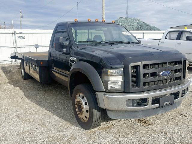 1FDXF46R38EC79464 - 2008 FORD F450 SUPER BLACK photo 1