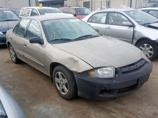 1G1JF52F247362659 - 2004 CHEVROLET CAVALIER L TAN photo 1