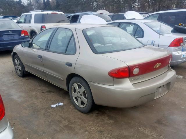 1G1JF52F247362659 - 2004 CHEVROLET CAVALIER L TAN photo 3