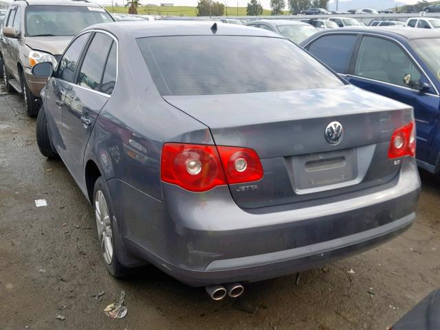 3VWEF71K47M076189 - 2007 VOLKSWAGEN JETTA WOLF GRAY photo 3