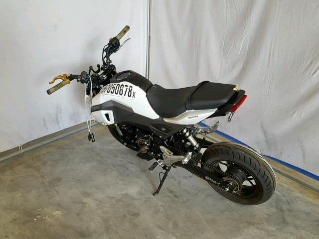 MLHJC7514J5007413 - 2018 HONDA GROM 125 BLACK photo 3