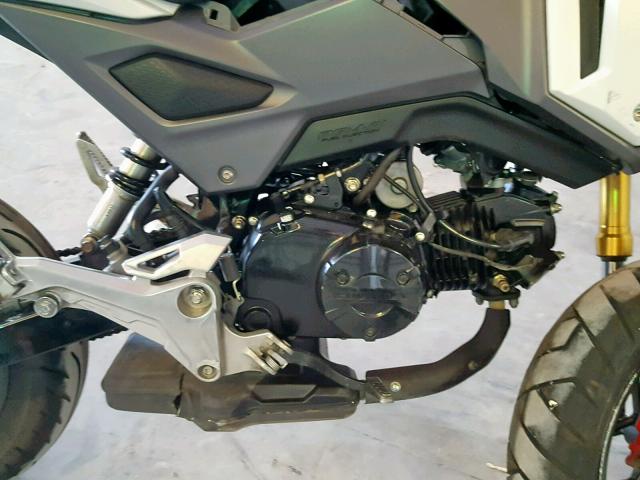 MLHJC7514J5007413 - 2018 HONDA GROM 125 BLACK photo 7