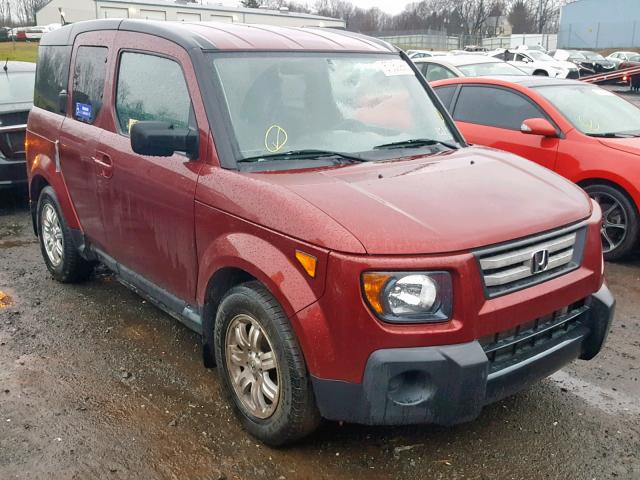 5J6YH18708L006436 - 2008 HONDA ELEMENT EX MAROON photo 1