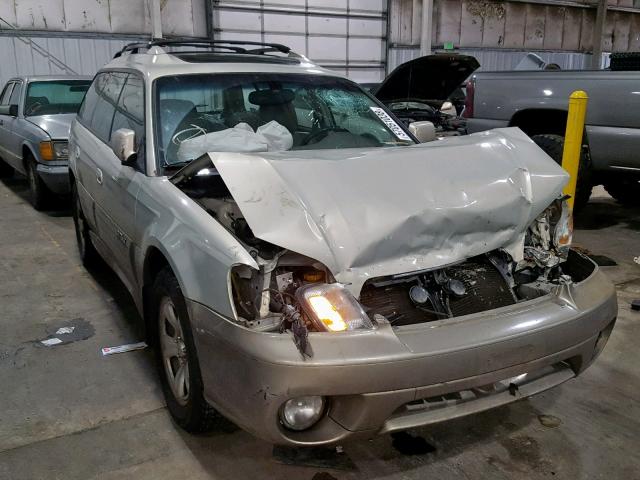 4S3BH686346623242 - 2004 SUBARU LEGACY OUT GOLD photo 1