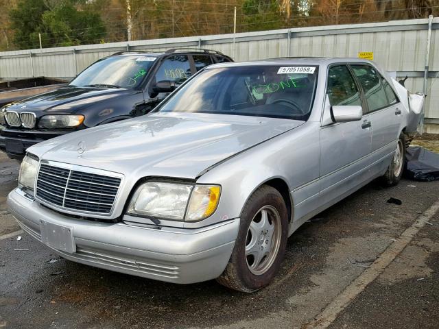 WDBGA43G2VA334851 - 1997 MERCEDES-BENZ S 420 SILVER photo 2