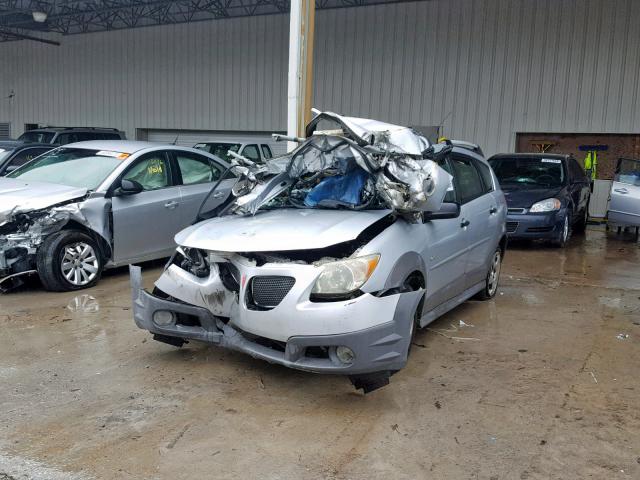 5Y2SL63815Z468729 - 2005 PONTIAC VIBE SILVER photo 2