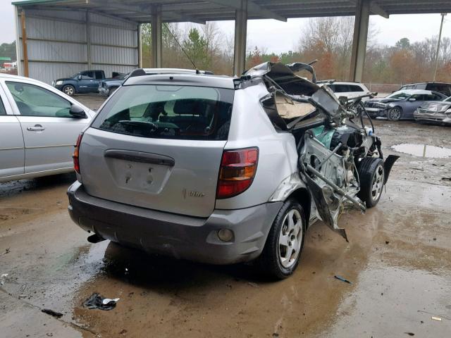 5Y2SL63815Z468729 - 2005 PONTIAC VIBE SILVER photo 4