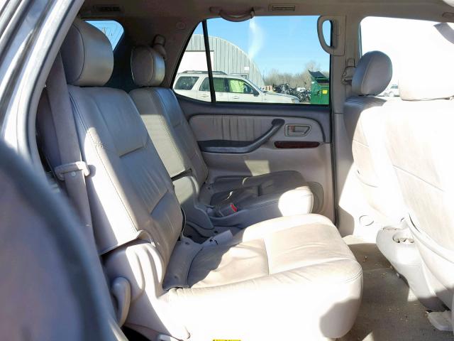 5TDBT48A67S292278 - 2007 TOYOTA SEQUOIA LI GRAY photo 6