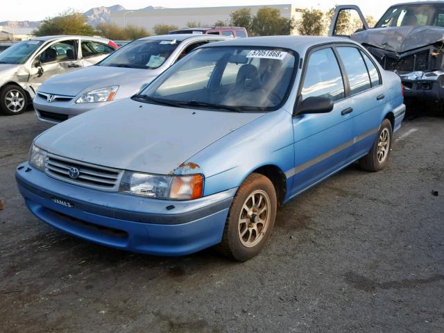 JT2EL43T2R0463869 - 1994 TOYOTA TERCEL DX BLUE photo 2