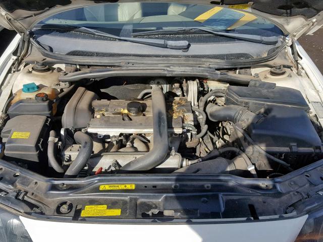 YV1RH58D622171115 - 2002 VOLVO S60 2.5T WHITE photo 7