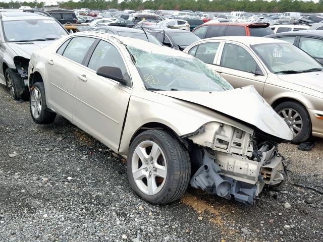 1G1ZB5E05CF220820 - 2012 CHEVROLET MALIBU LS GOLD photo 1