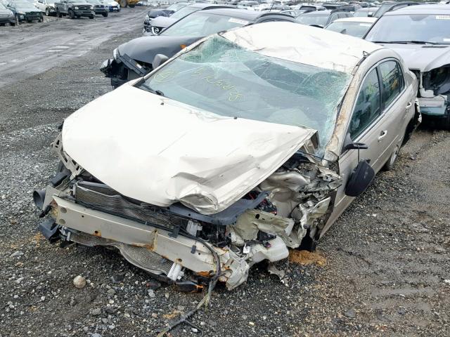 1G1ZB5E05CF220820 - 2012 CHEVROLET MALIBU LS GOLD photo 2