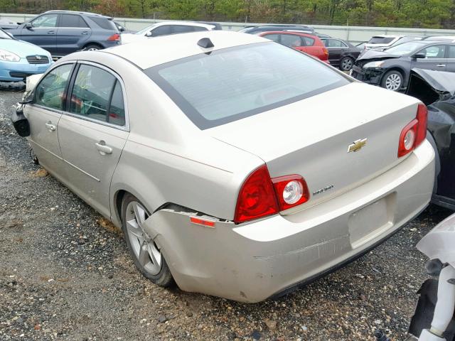 1G1ZB5E05CF220820 - 2012 CHEVROLET MALIBU LS GOLD photo 3